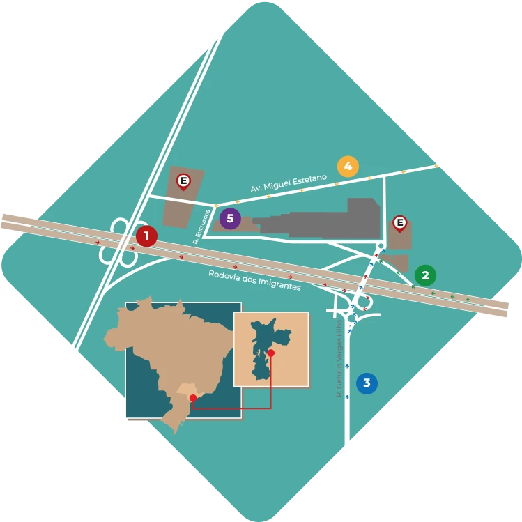 Como Chegar ao São Paulo Expo